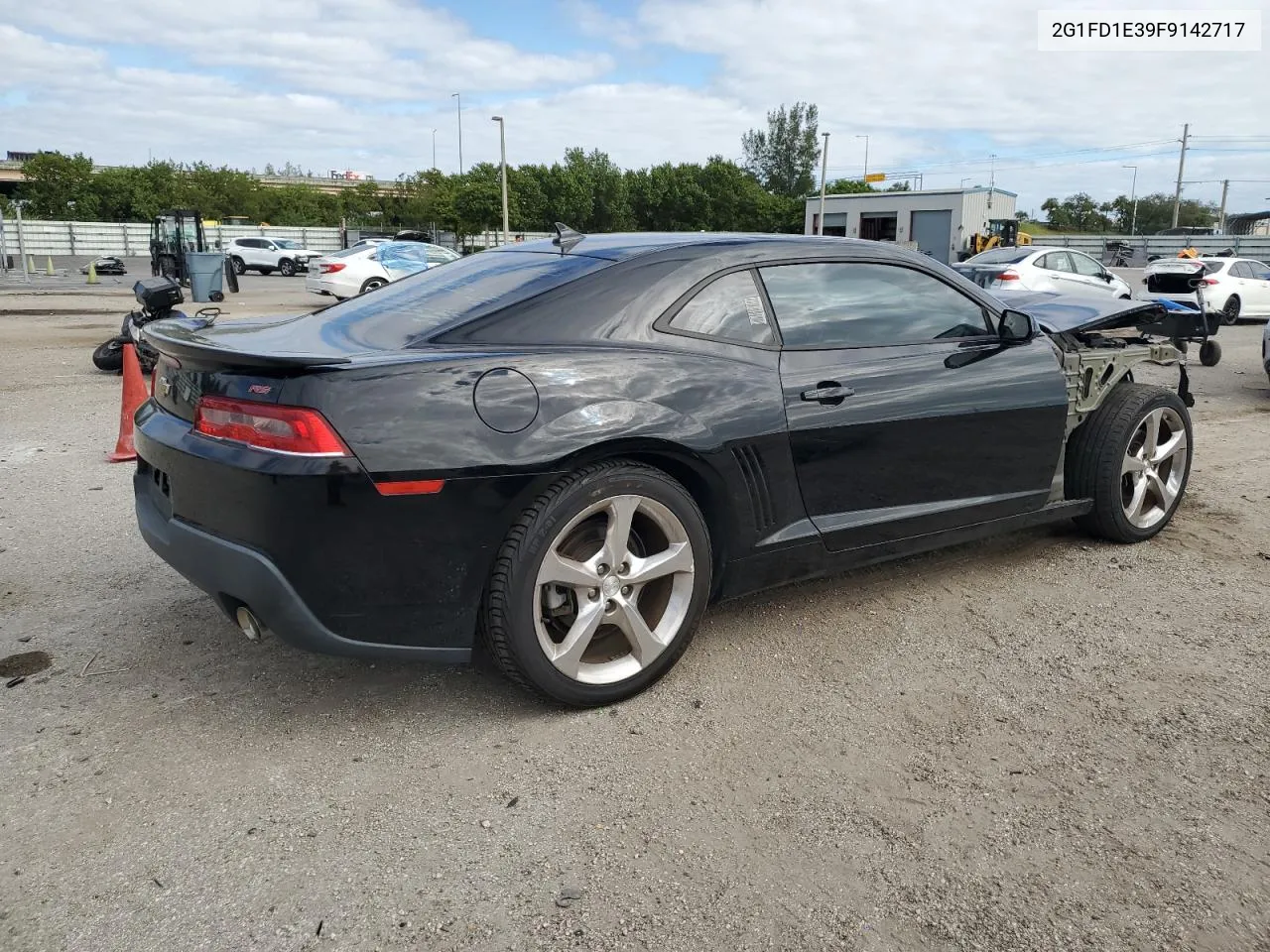 2015 Chevrolet Camaro Lt VIN: 2G1FD1E39F9142717 Lot: 81283204