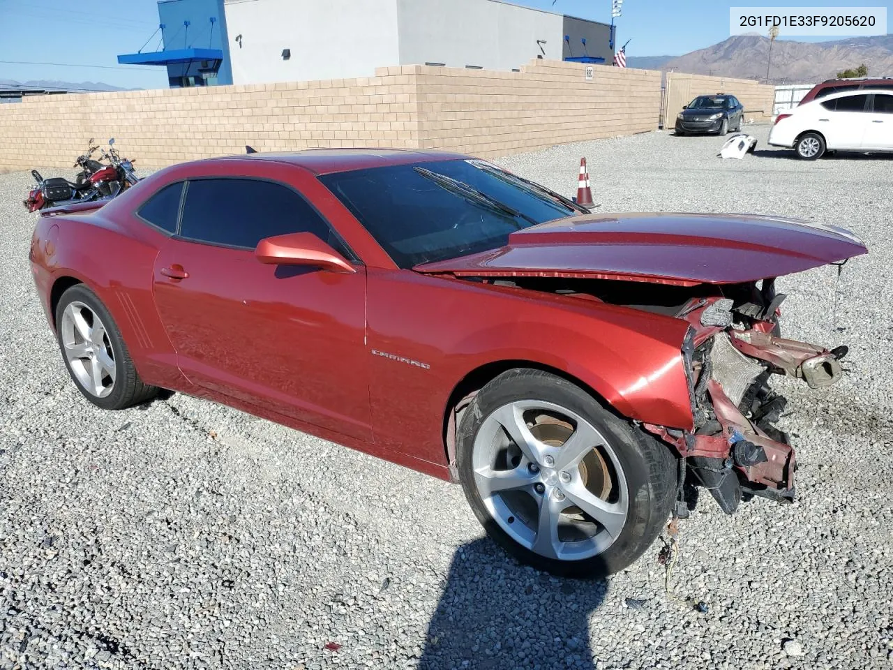 2015 Chevrolet Camaro Lt VIN: 2G1FD1E33F9205620 Lot: 81337614