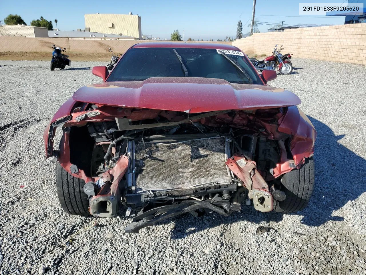 2015 Chevrolet Camaro Lt VIN: 2G1FD1E33F9205620 Lot: 81337614