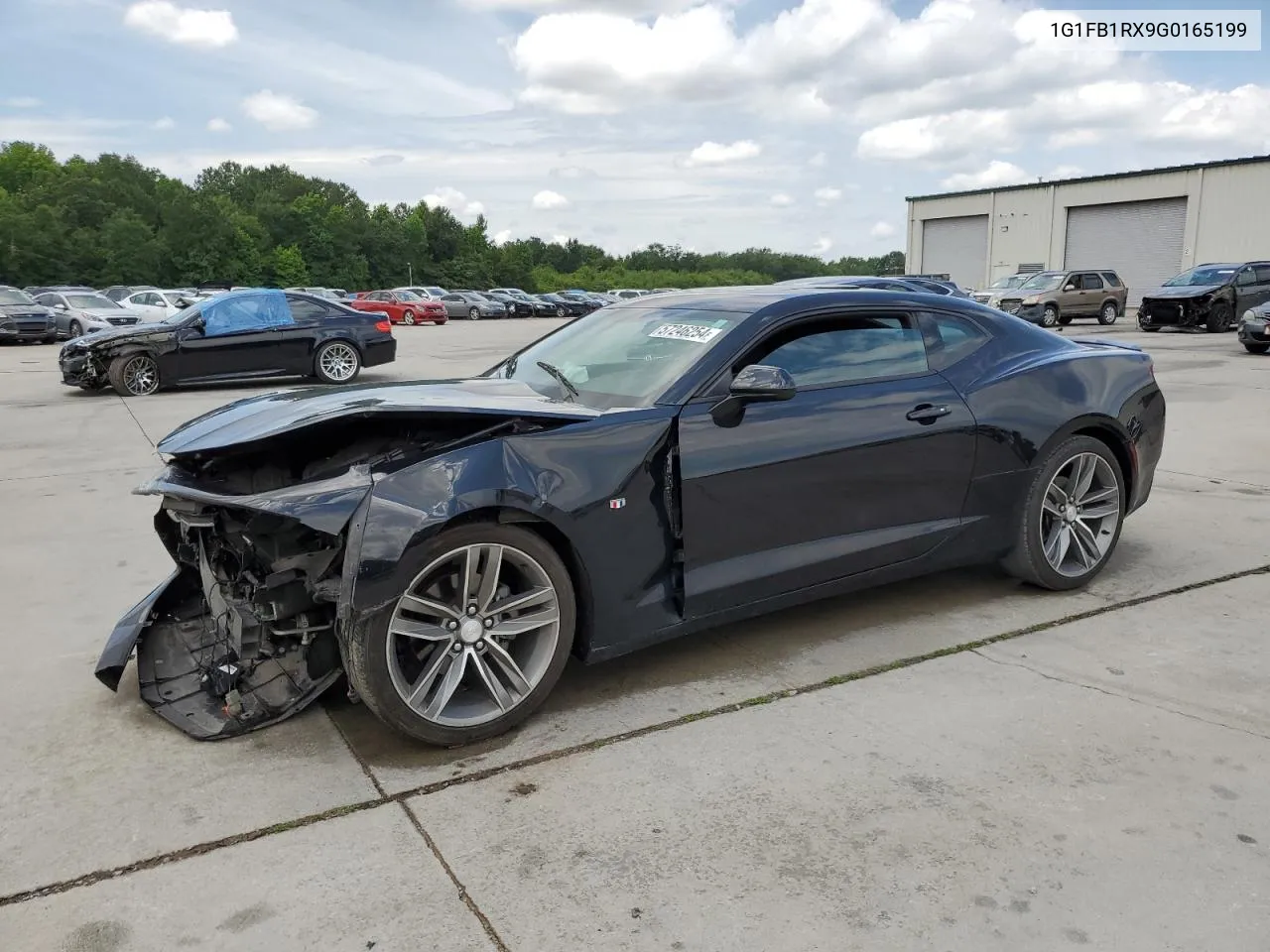 2016 Chevrolet Camaro Lt VIN: 1G1FB1RX9G0165199 Lot: 57246254