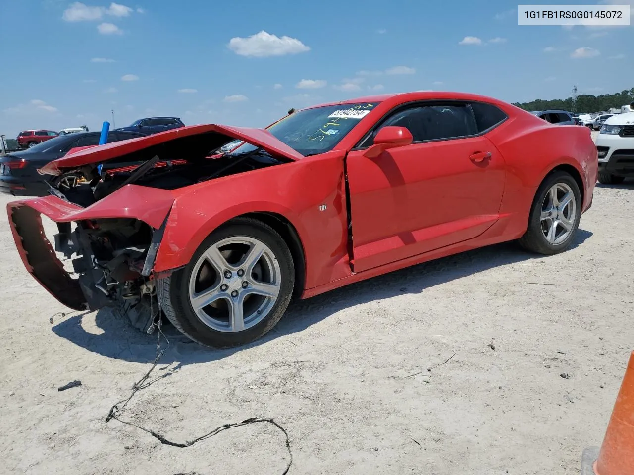 2016 Chevrolet Camaro Lt VIN: 1G1FB1RS0G0145072 Lot: 57942754