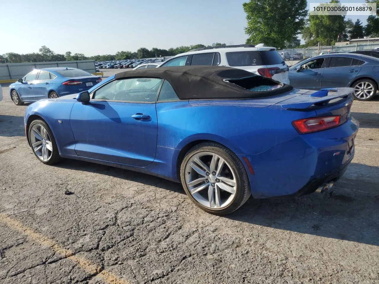 2016 Chevrolet Camaro Lt VIN: 1G1FD3DS0G0168879 Lot: 58664714