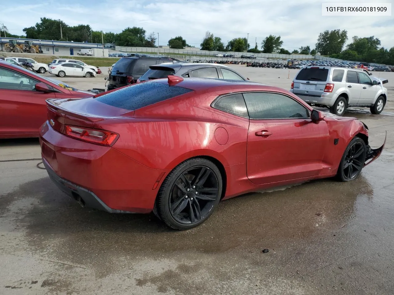 2016 Chevrolet Camaro Lt VIN: 1G1FB1RX6G0181909 Lot: 59225964