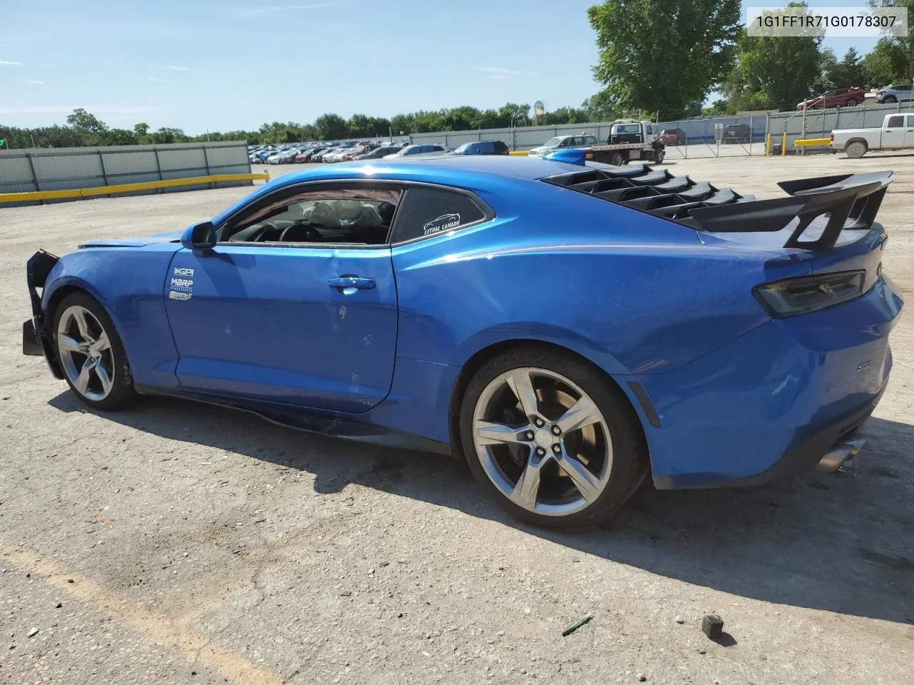 2016 Chevrolet Camaro Ss VIN: 1G1FF1R71G0178307 Lot: 60615784