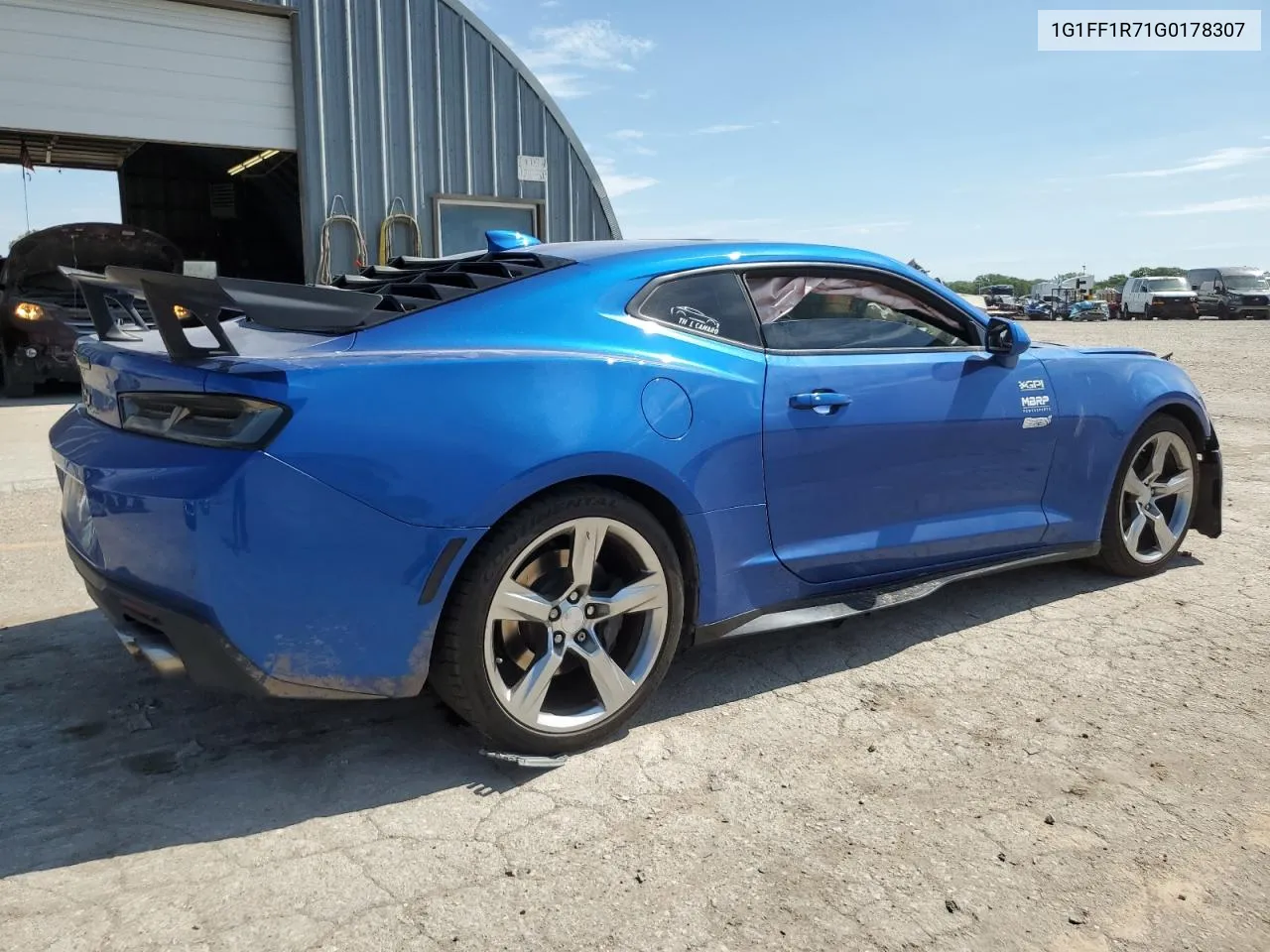 2016 Chevrolet Camaro Ss VIN: 1G1FF1R71G0178307 Lot: 60615784