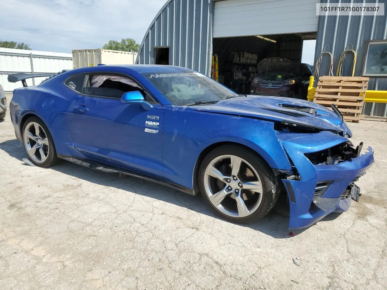 2016 Chevrolet Camaro Ss VIN: 1G1FF1R71G0178307 Lot: 60615784