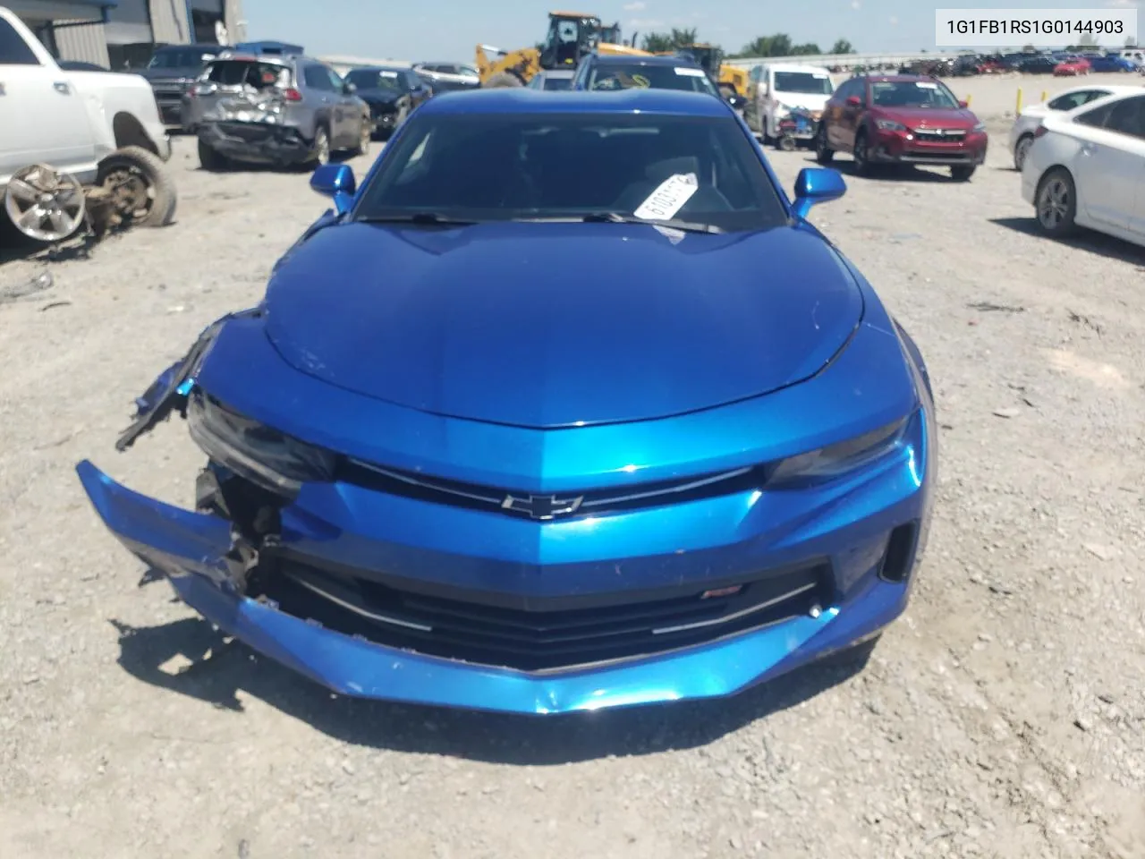 2016 Chevrolet Camaro Lt VIN: 1G1FB1RS1G0144903 Lot: 61031174