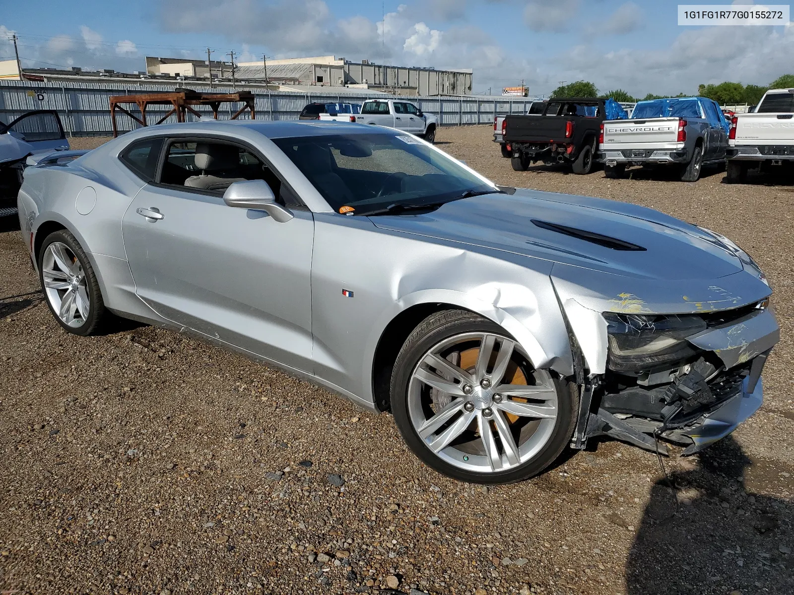 2016 Chevrolet Camaro Ss VIN: 1G1FG1R77G0155272 Lot: 62517884