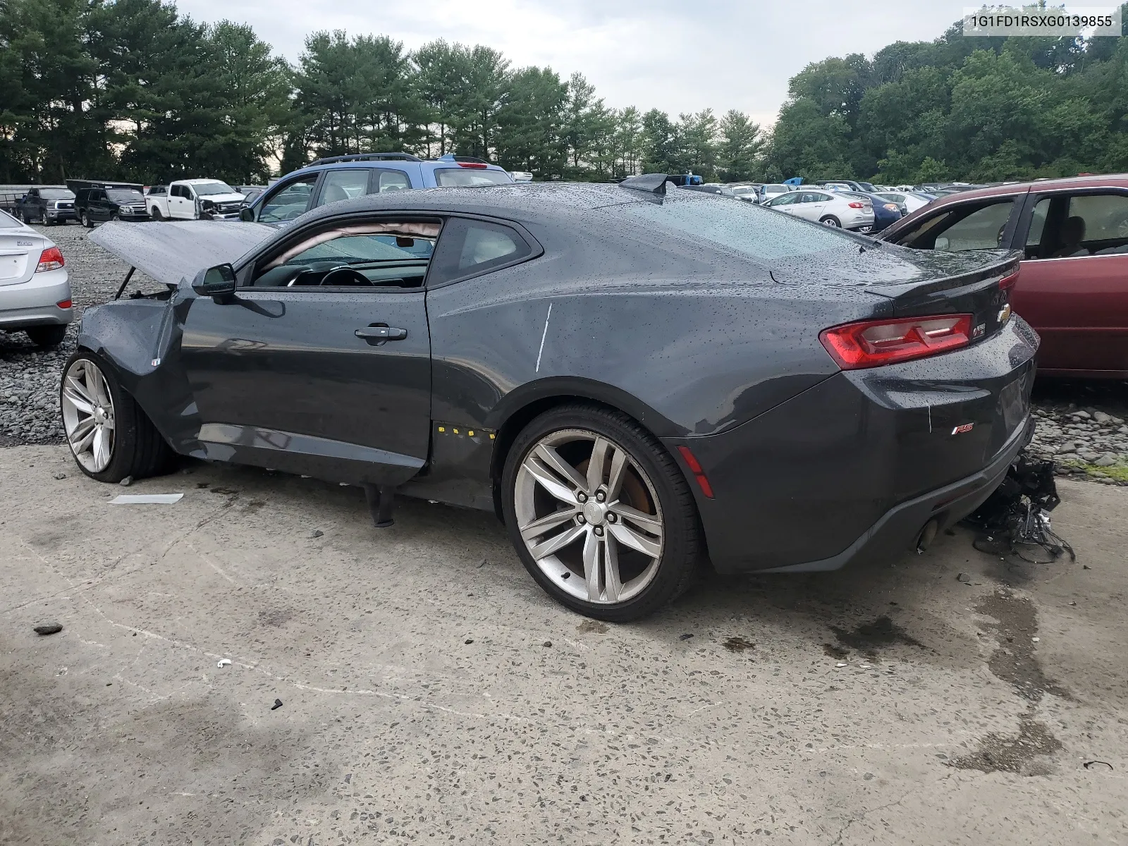 2016 Chevrolet Camaro Lt VIN: 1G1FD1RSXG0139855 Lot: 62695754