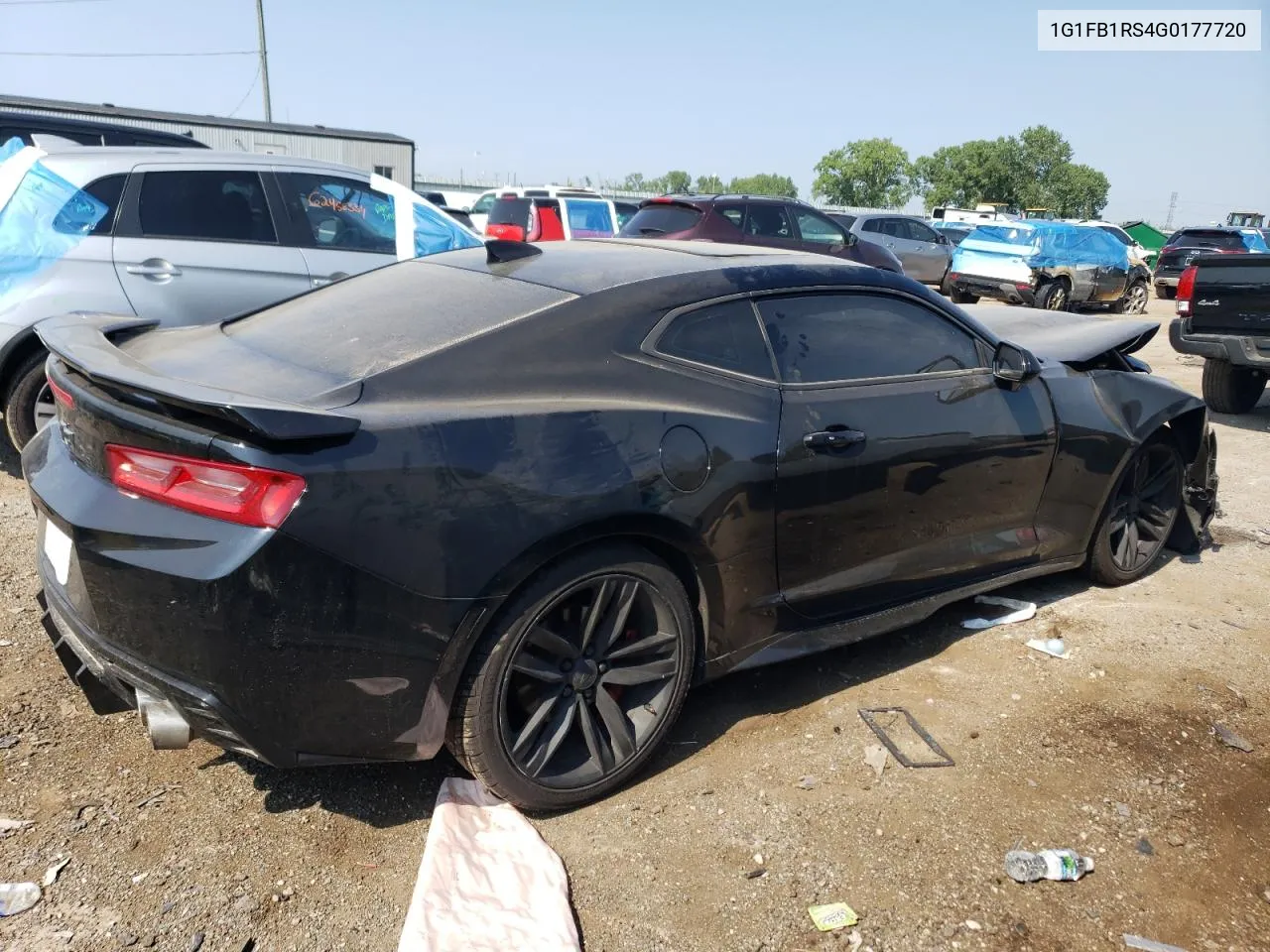 2016 Chevrolet Camaro Lt VIN: 1G1FB1RS4G0177720 Lot: 62884204