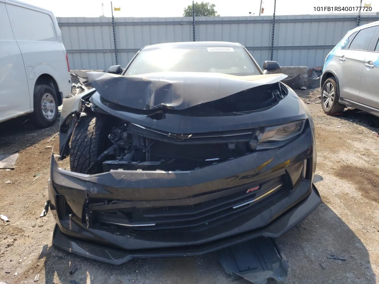 2016 Chevrolet Camaro Lt VIN: 1G1FB1RS4G0177720 Lot: 62884204