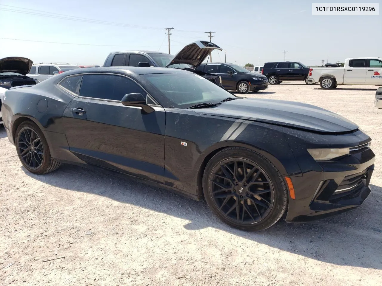 2016 Chevrolet Camaro Lt VIN: 1G1FD1RSXG0119296 Lot: 63514674