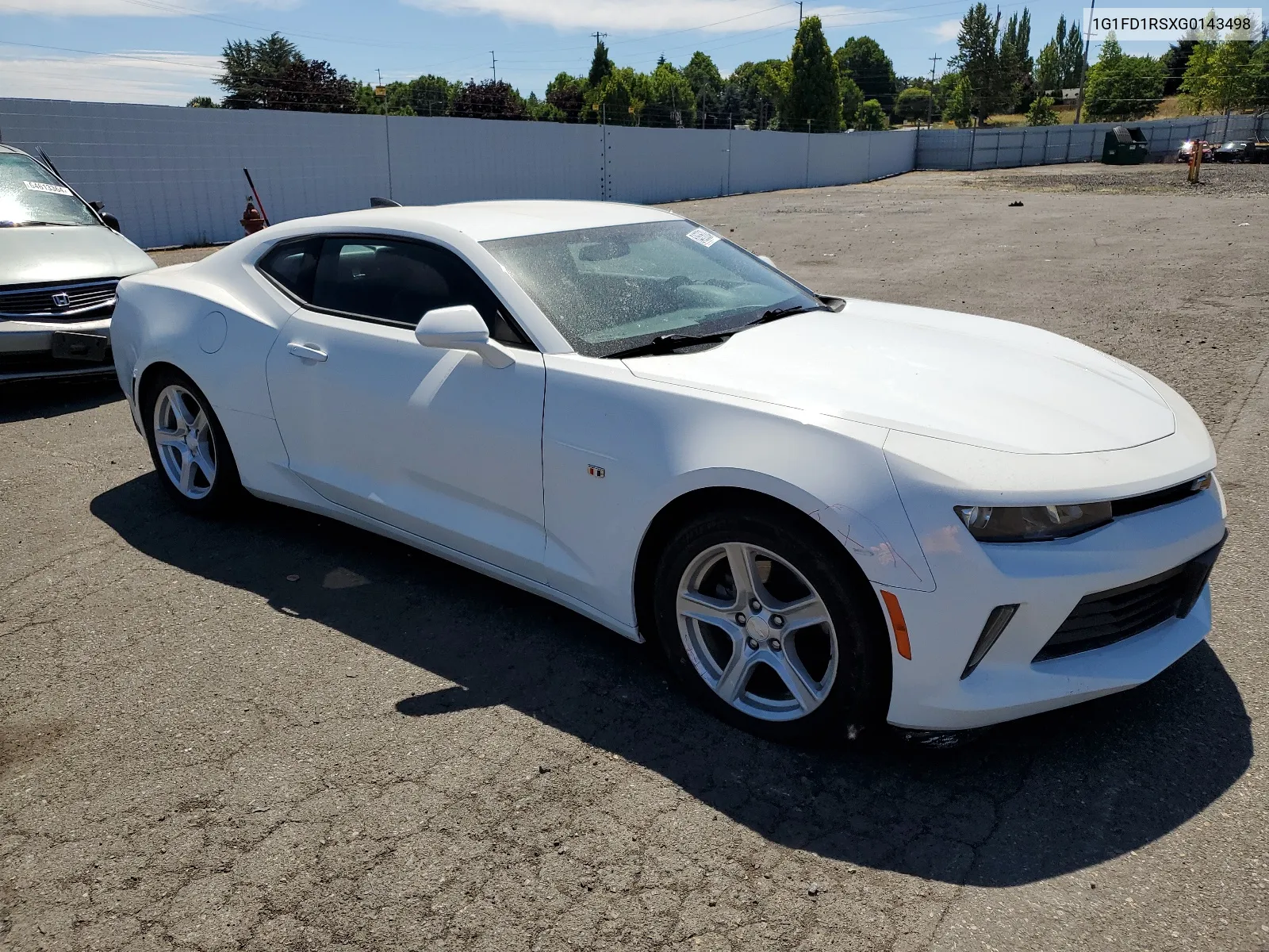 2016 Chevrolet Camaro Lt VIN: 1G1FD1RSXG0143498 Lot: 64636084