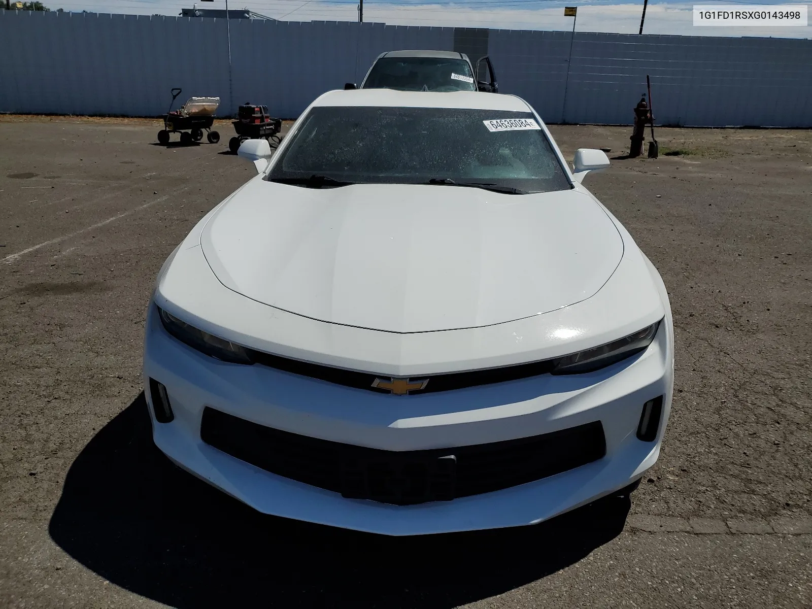 2016 Chevrolet Camaro Lt VIN: 1G1FD1RSXG0143498 Lot: 64636084