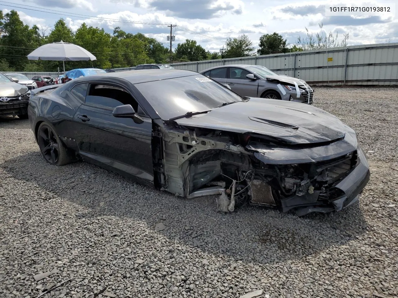 2016 Chevrolet Camaro Ss VIN: 1G1FF1R71G0193812 Lot: 64862064