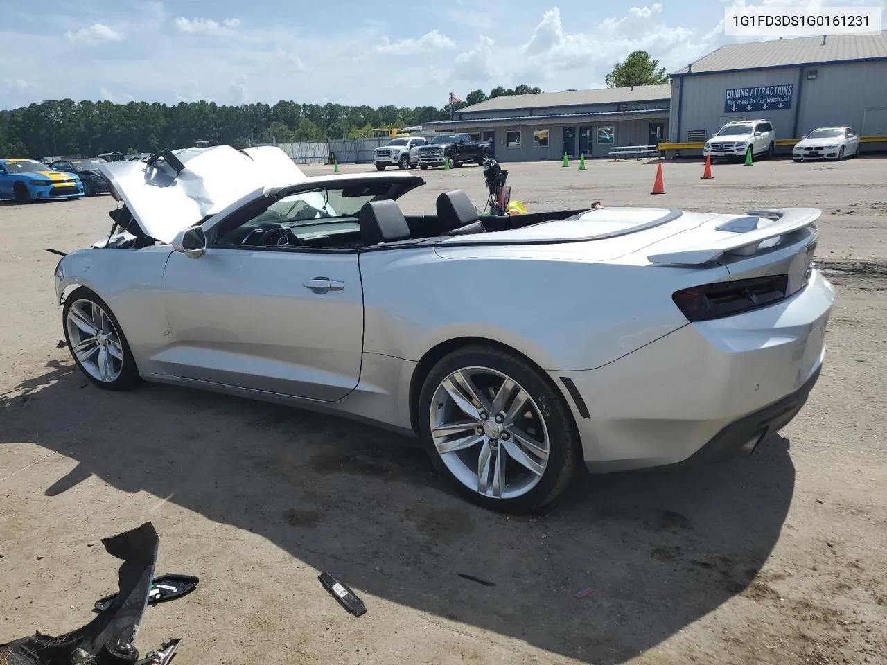 2016 Chevrolet Camaro Lt VIN: 1G1FD3DS1G0161231 Lot: 65460884