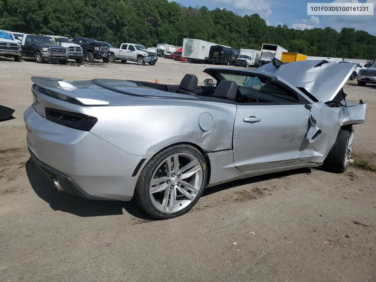 2016 Chevrolet Camaro Lt VIN: 1G1FD3DS1G0161231 Lot: 65460884