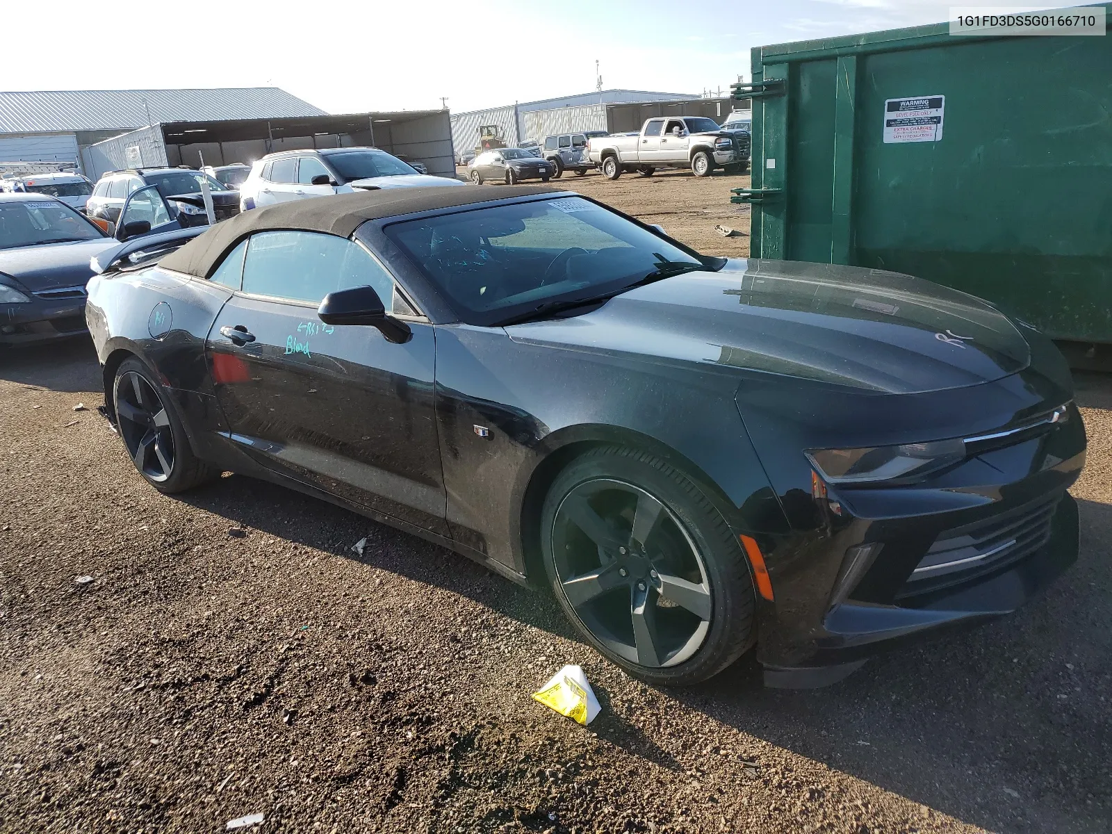 2016 Chevrolet Camaro Lt VIN: 1G1FD3DS5G0166710 Lot: 65933244