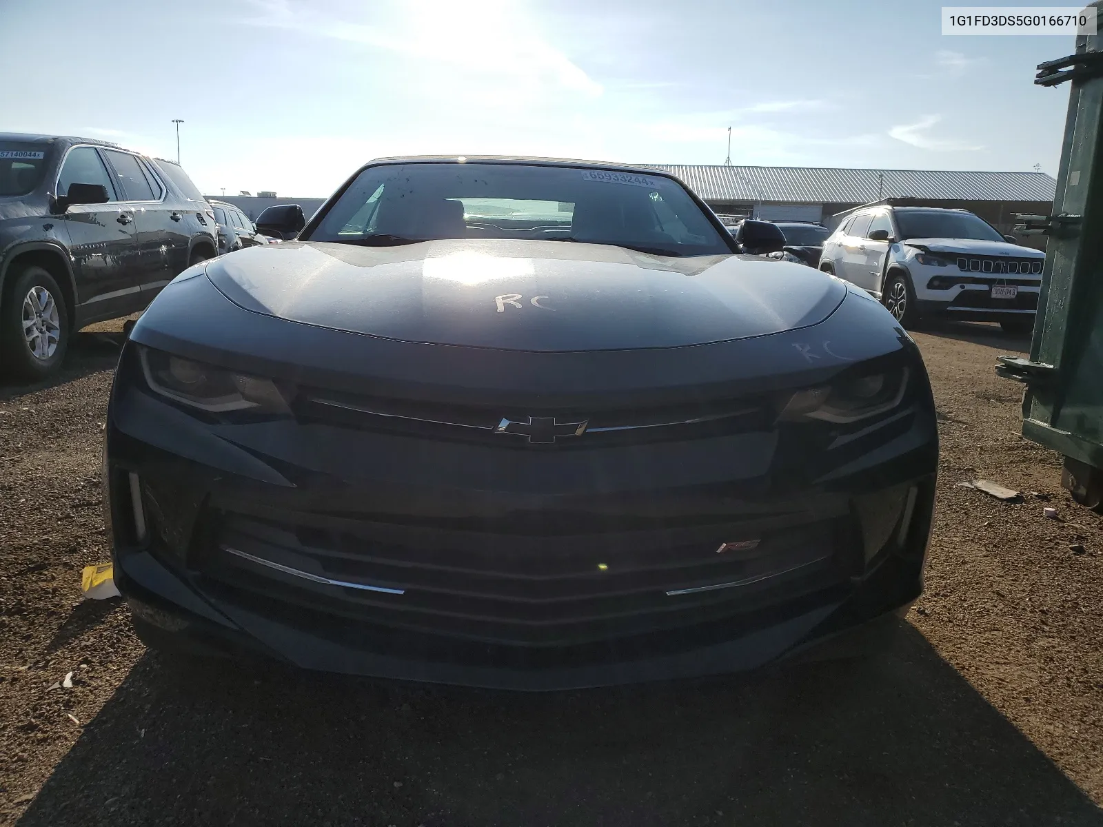 2016 Chevrolet Camaro Lt VIN: 1G1FD3DS5G0166710 Lot: 65933244