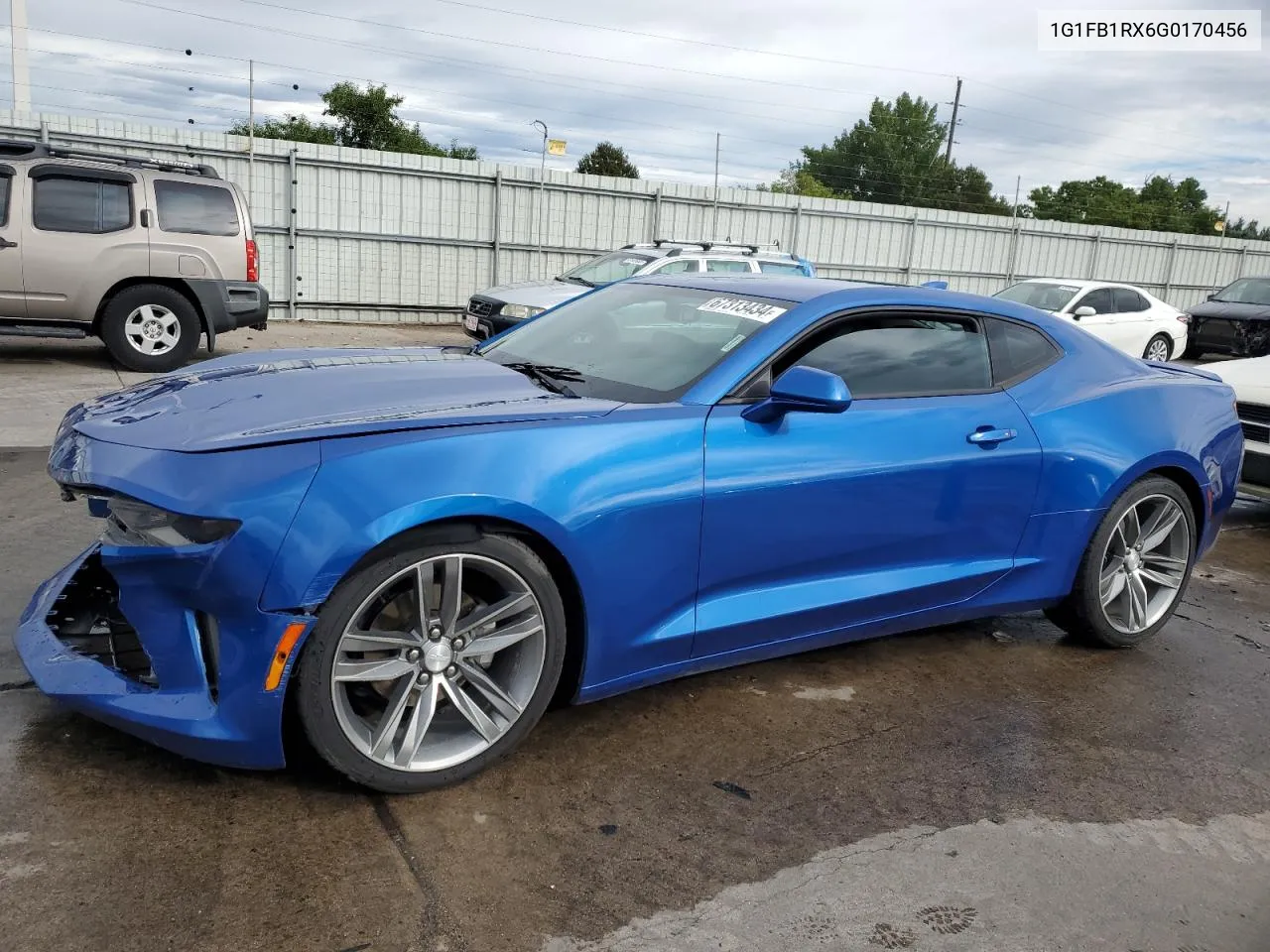 2016 Chevrolet Camaro Lt VIN: 1G1FB1RX6G0170456 Lot: 67313434