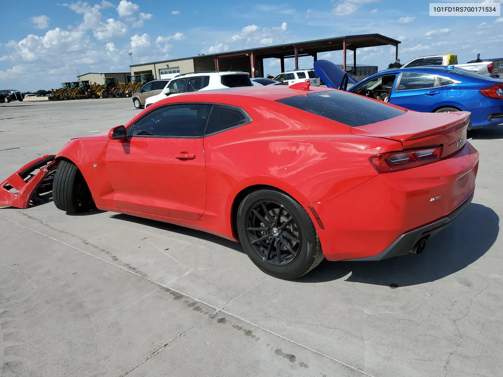 2016 Chevrolet Camaro Lt VIN: 1G1FD1RS7G0171534 Lot: 67370074