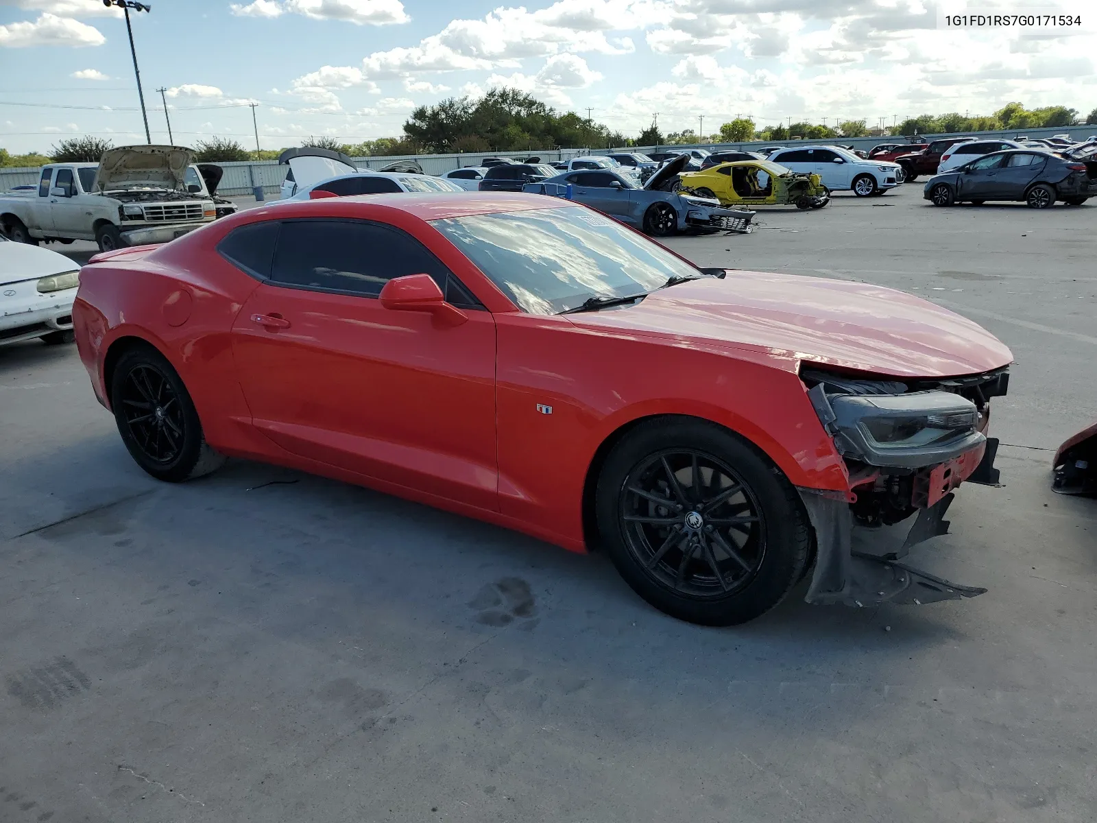 2016 Chevrolet Camaro Lt VIN: 1G1FD1RS7G0171534 Lot: 67370074