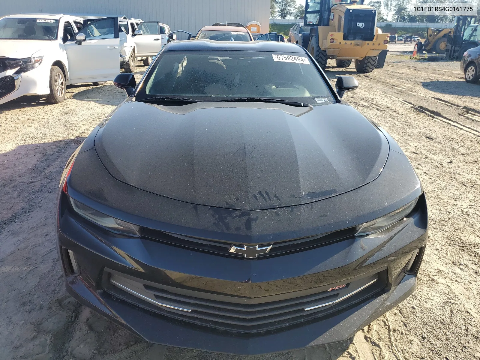 2016 Chevrolet Camaro Lt VIN: 1G1FB1RS4G0161775 Lot: 67592494