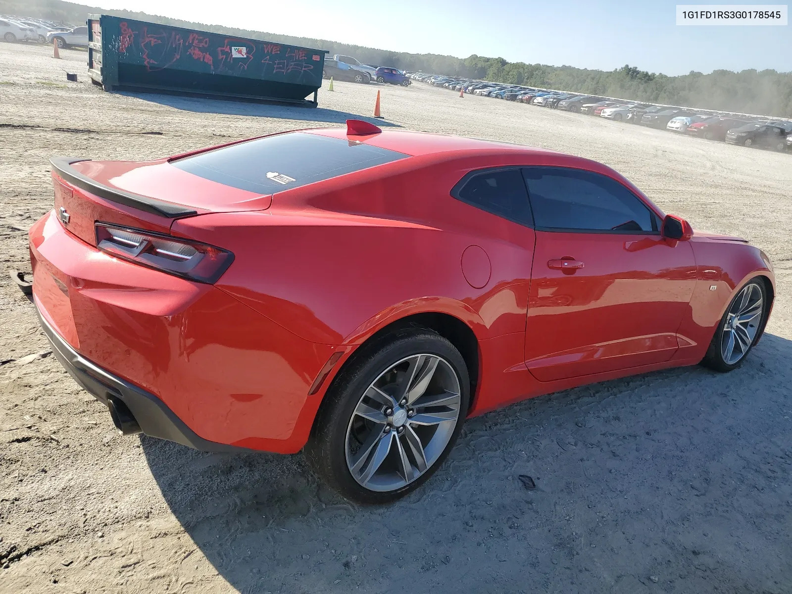 2016 Chevrolet Camaro Lt VIN: 1G1FD1RS3G0178545 Lot: 67677064