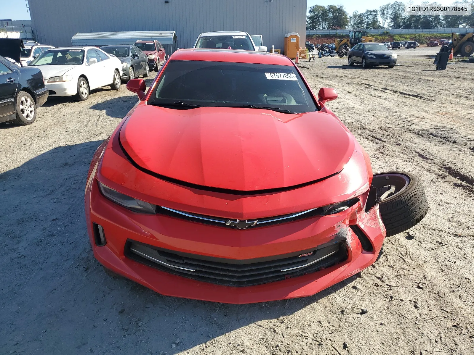 2016 Chevrolet Camaro Lt VIN: 1G1FD1RS3G0178545 Lot: 67677064