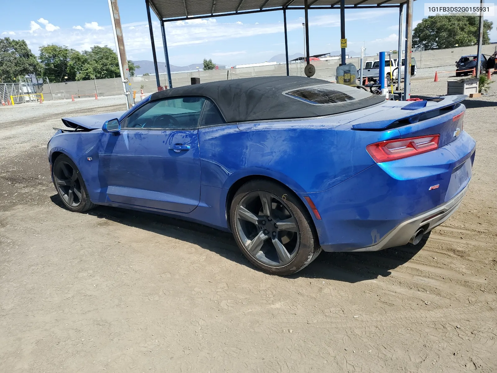 2016 Chevrolet Camaro Lt VIN: 1G1FB3DS2G0155931 Lot: 68056824