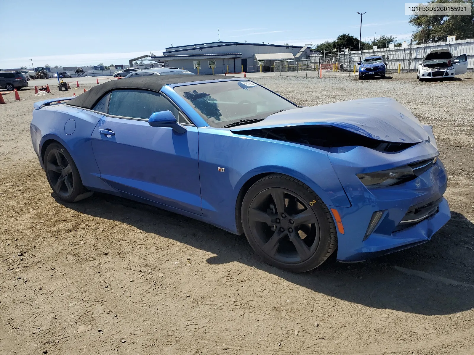 2016 Chevrolet Camaro Lt VIN: 1G1FB3DS2G0155931 Lot: 68056824