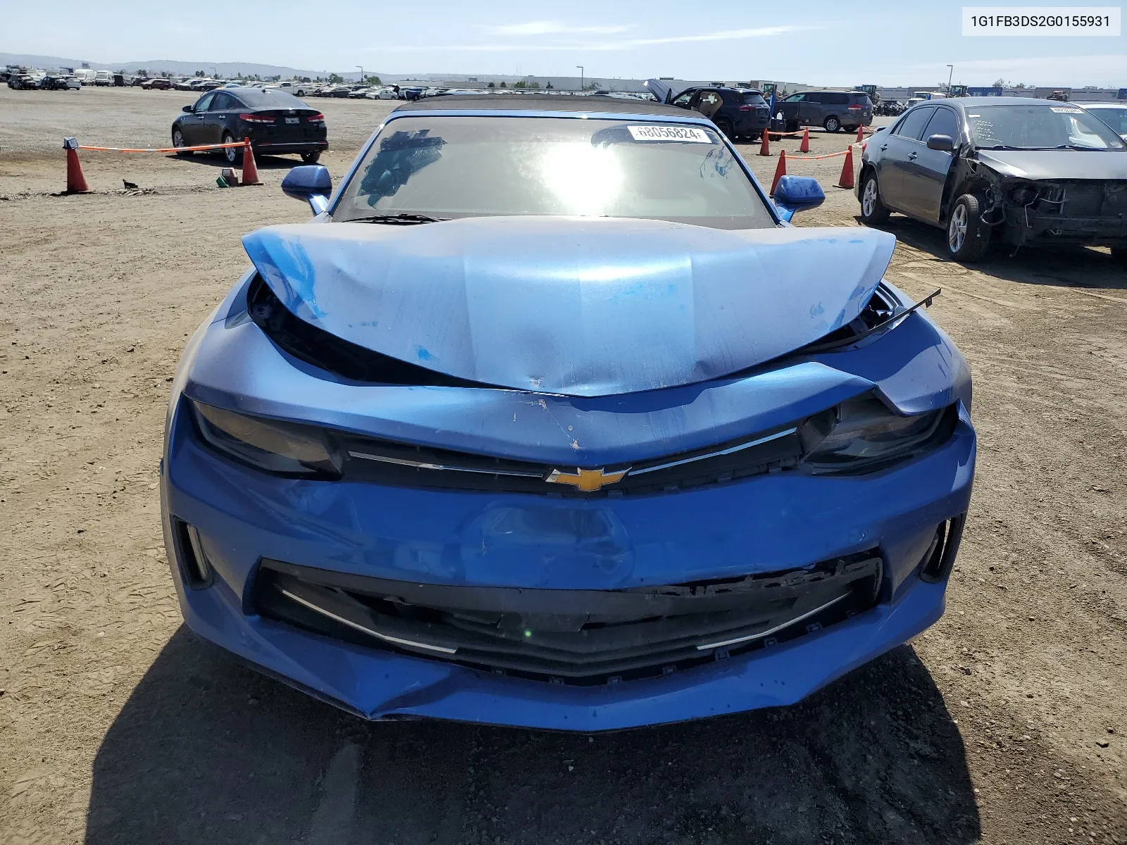 2016 Chevrolet Camaro Lt VIN: 1G1FB3DS2G0155931 Lot: 68056824