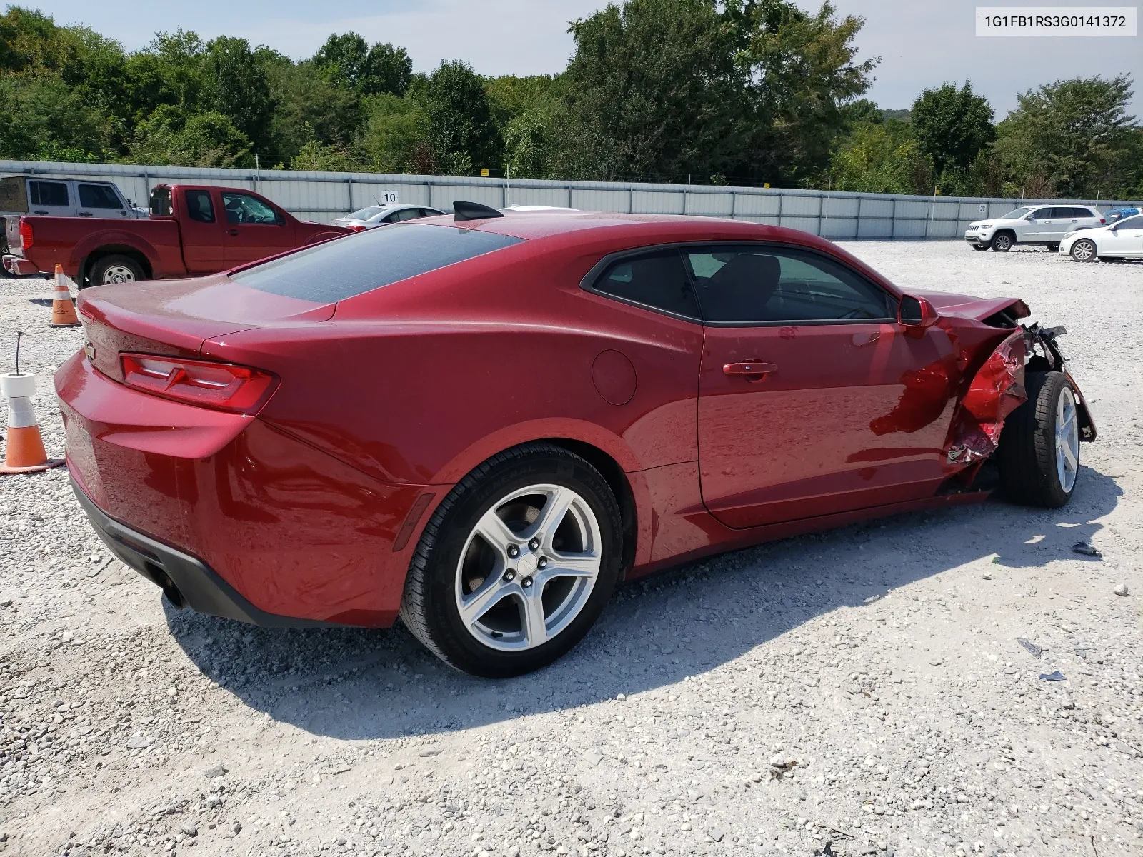 2016 Chevrolet Camaro Lt VIN: 1G1FB1RS3G0141372 Lot: 68511204