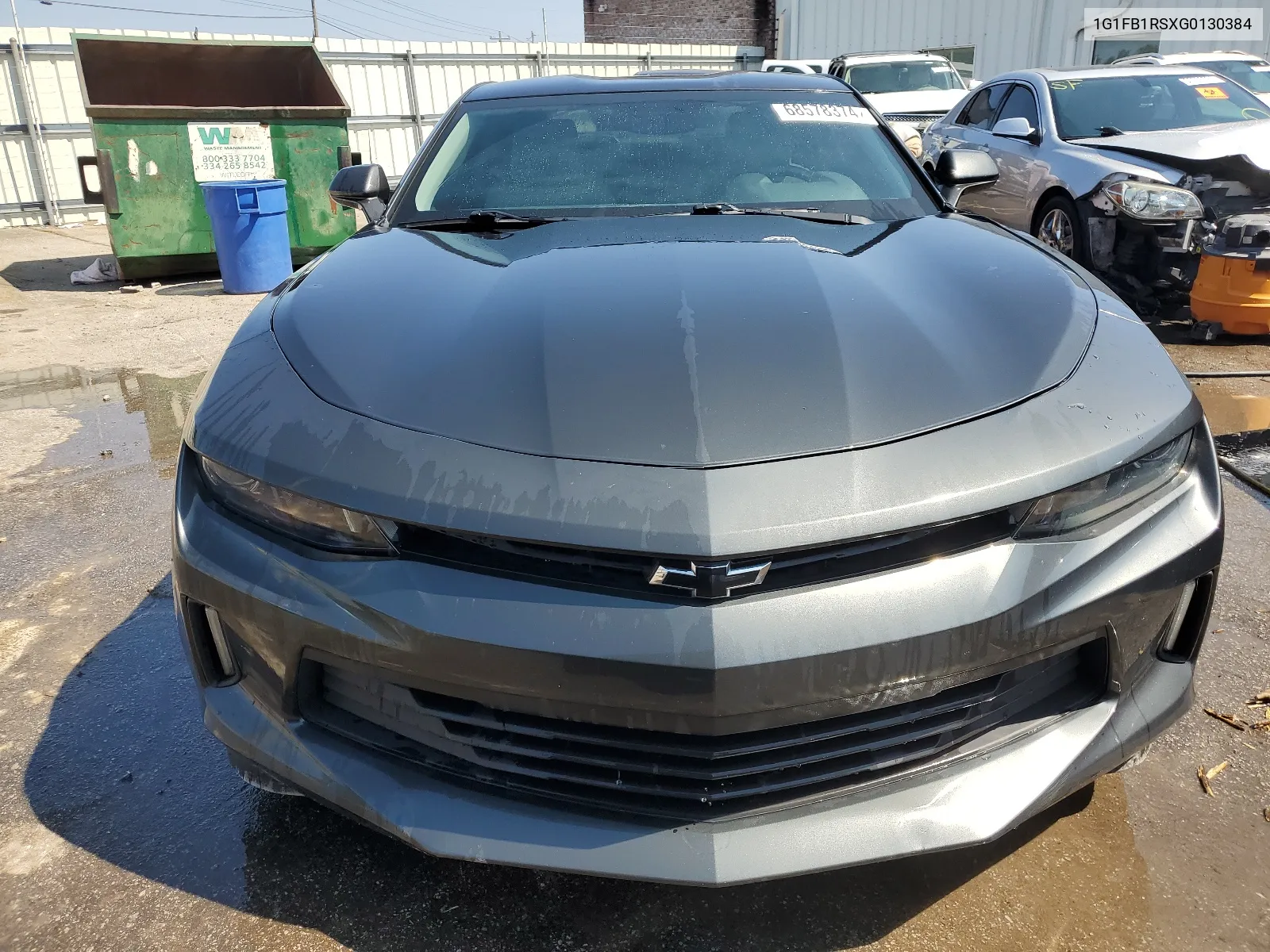 2016 Chevrolet Camaro Lt VIN: 1G1FB1RSXG0130384 Lot: 68578374