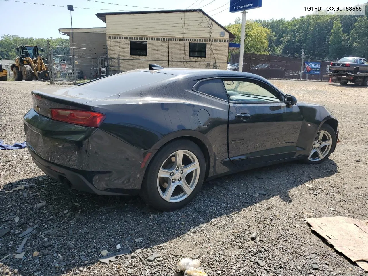 2016 Chevrolet Camaro Lt VIN: 1G1FD1RXXG0153556 Lot: 68645114