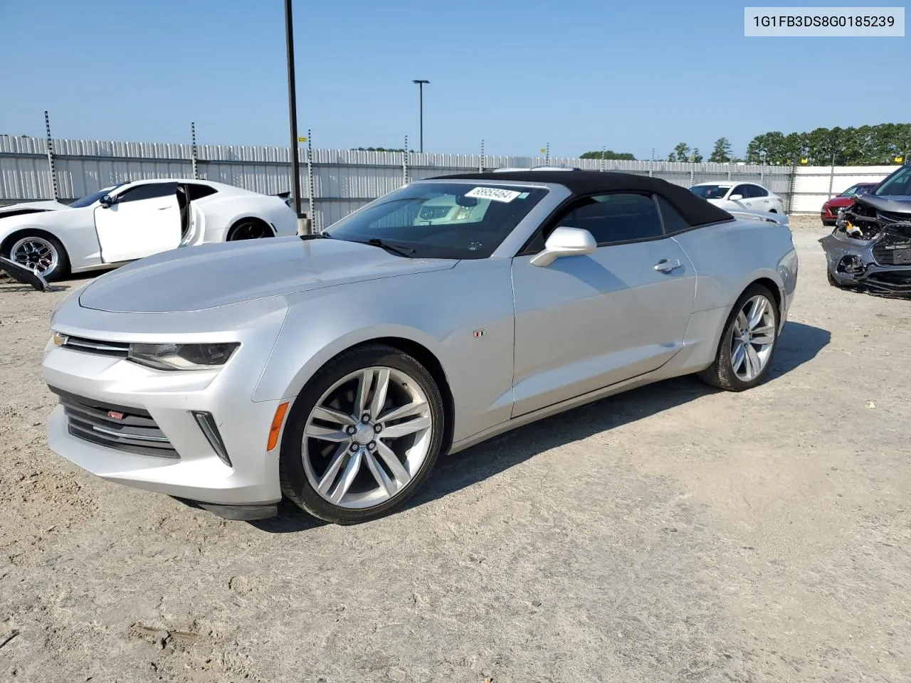 2016 Chevrolet Camaro Lt VIN: 1G1FB3DS8G0185239 Lot: 68953464