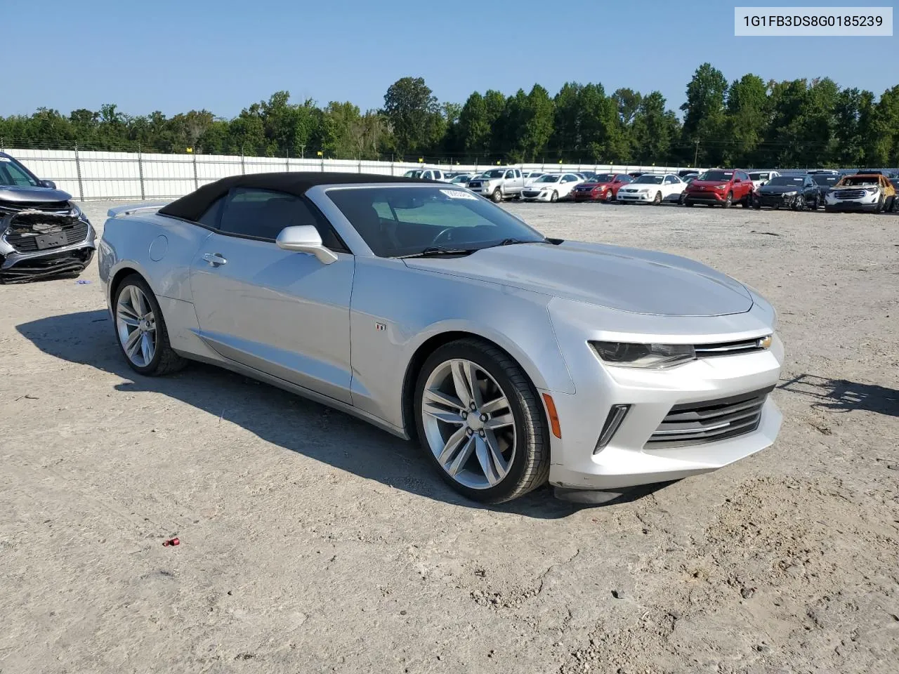 2016 Chevrolet Camaro Lt VIN: 1G1FB3DS8G0185239 Lot: 68953464