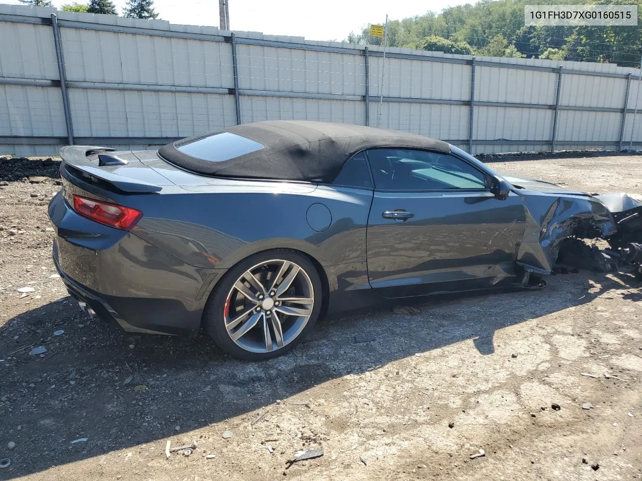 2016 Chevrolet Camaro Ss VIN: 1G1FH3D7XG0160515 Lot: 69849684