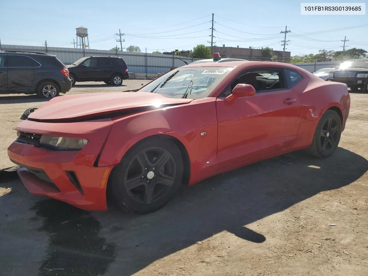 2016 Chevrolet Camaro Lt VIN: 1G1FB1RS3G0139685 Lot: 69986744