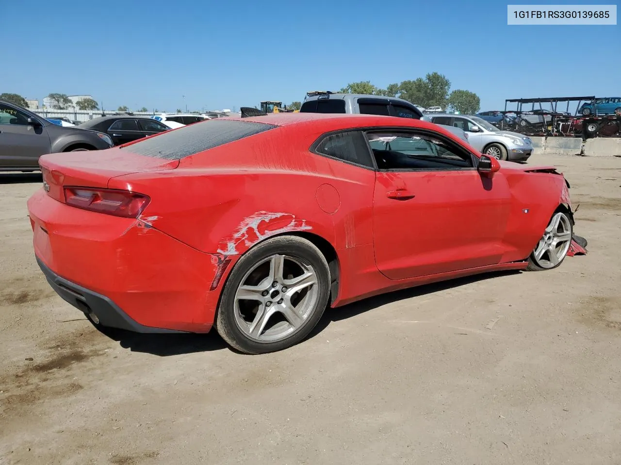 2016 Chevrolet Camaro Lt VIN: 1G1FB1RS3G0139685 Lot: 69986744