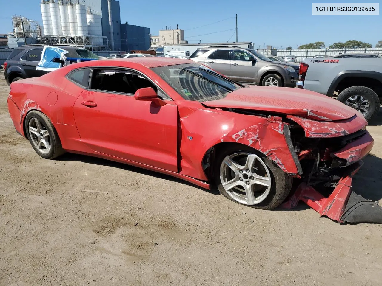 2016 Chevrolet Camaro Lt VIN: 1G1FB1RS3G0139685 Lot: 69986744