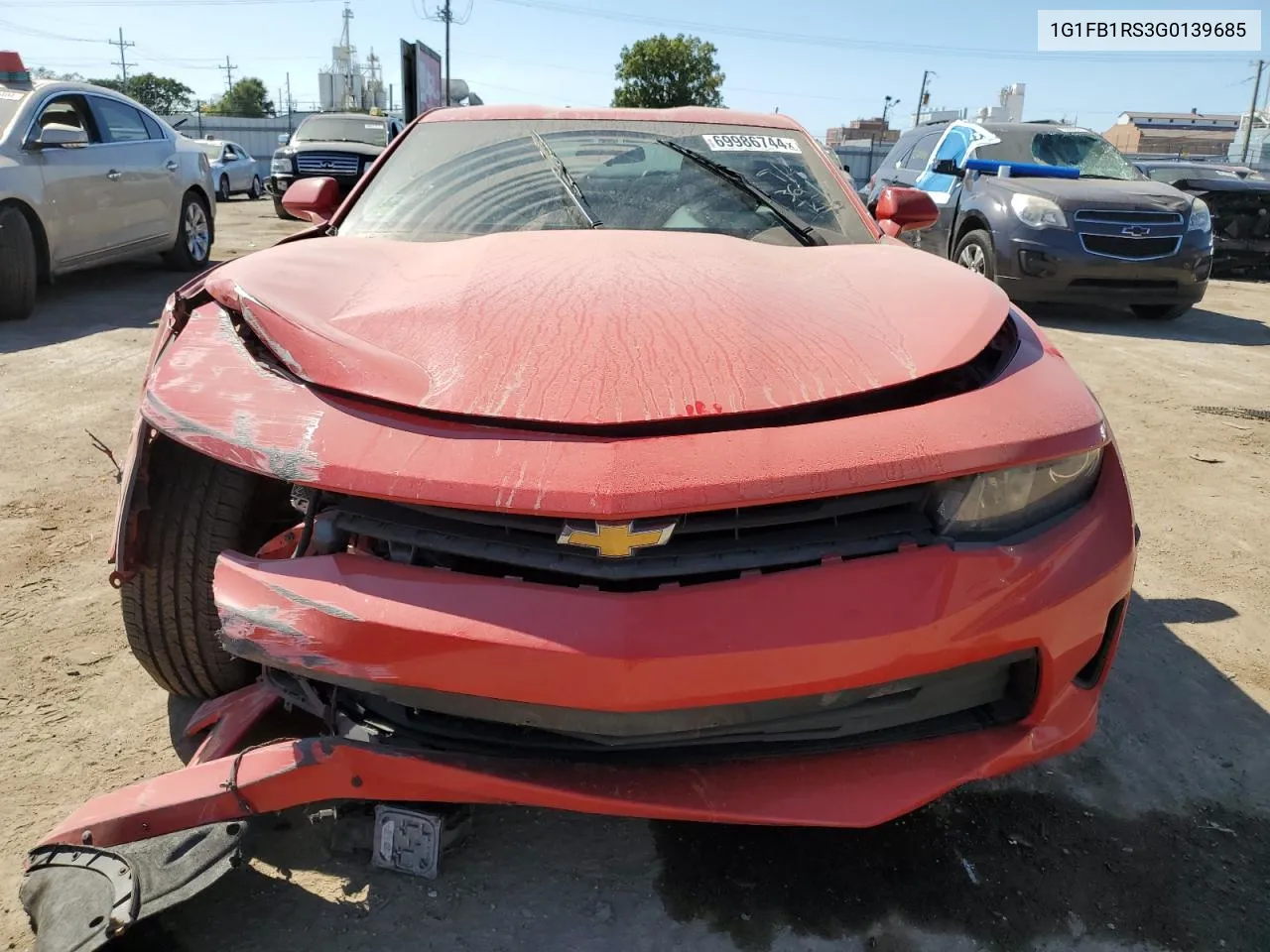 2016 Chevrolet Camaro Lt VIN: 1G1FB1RS3G0139685 Lot: 69986744