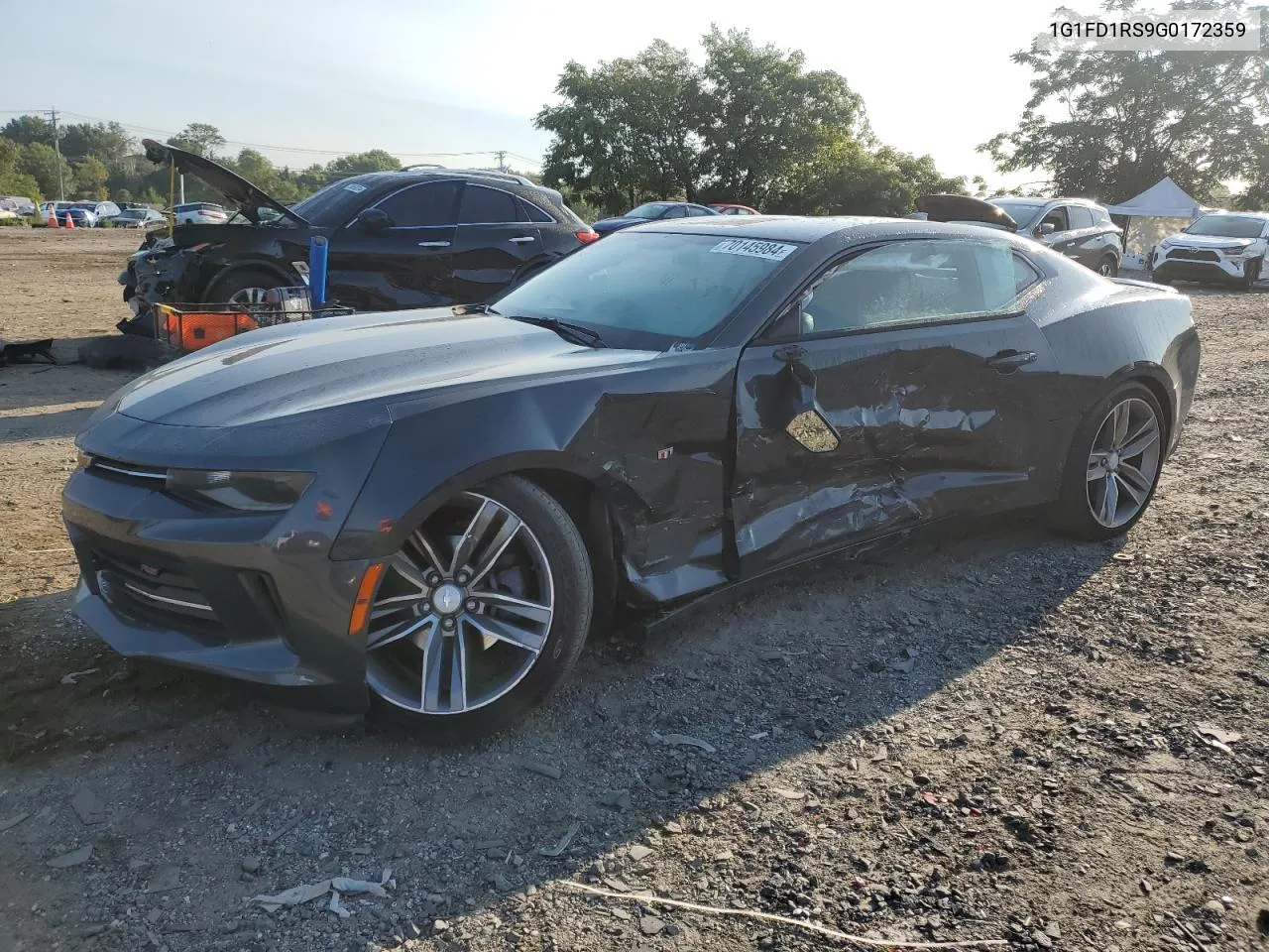 2016 Chevrolet Camaro Lt VIN: 1G1FD1RS9G0172359 Lot: 70145984