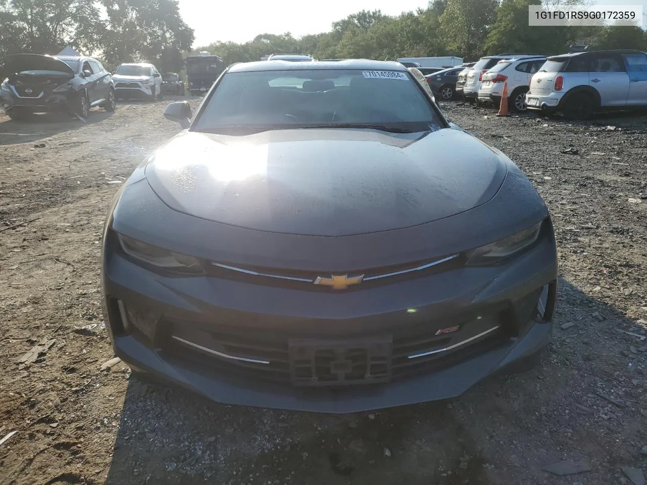 2016 Chevrolet Camaro Lt VIN: 1G1FD1RS9G0172359 Lot: 70145984