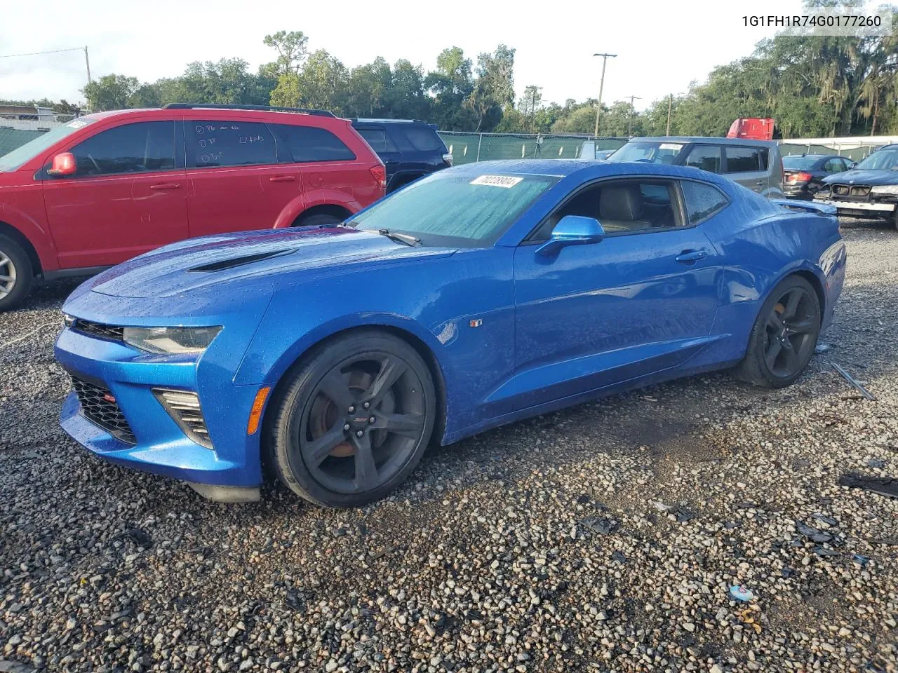 2016 Chevrolet Camaro Ss VIN: 1G1FH1R74G0177260 Lot: 70228904