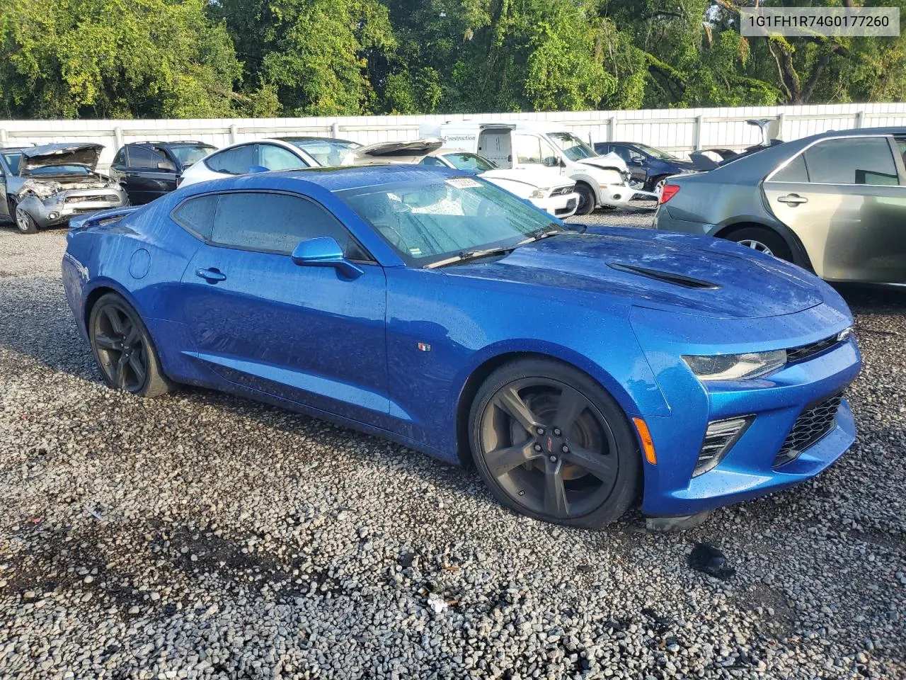 2016 Chevrolet Camaro Ss VIN: 1G1FH1R74G0177260 Lot: 70228904