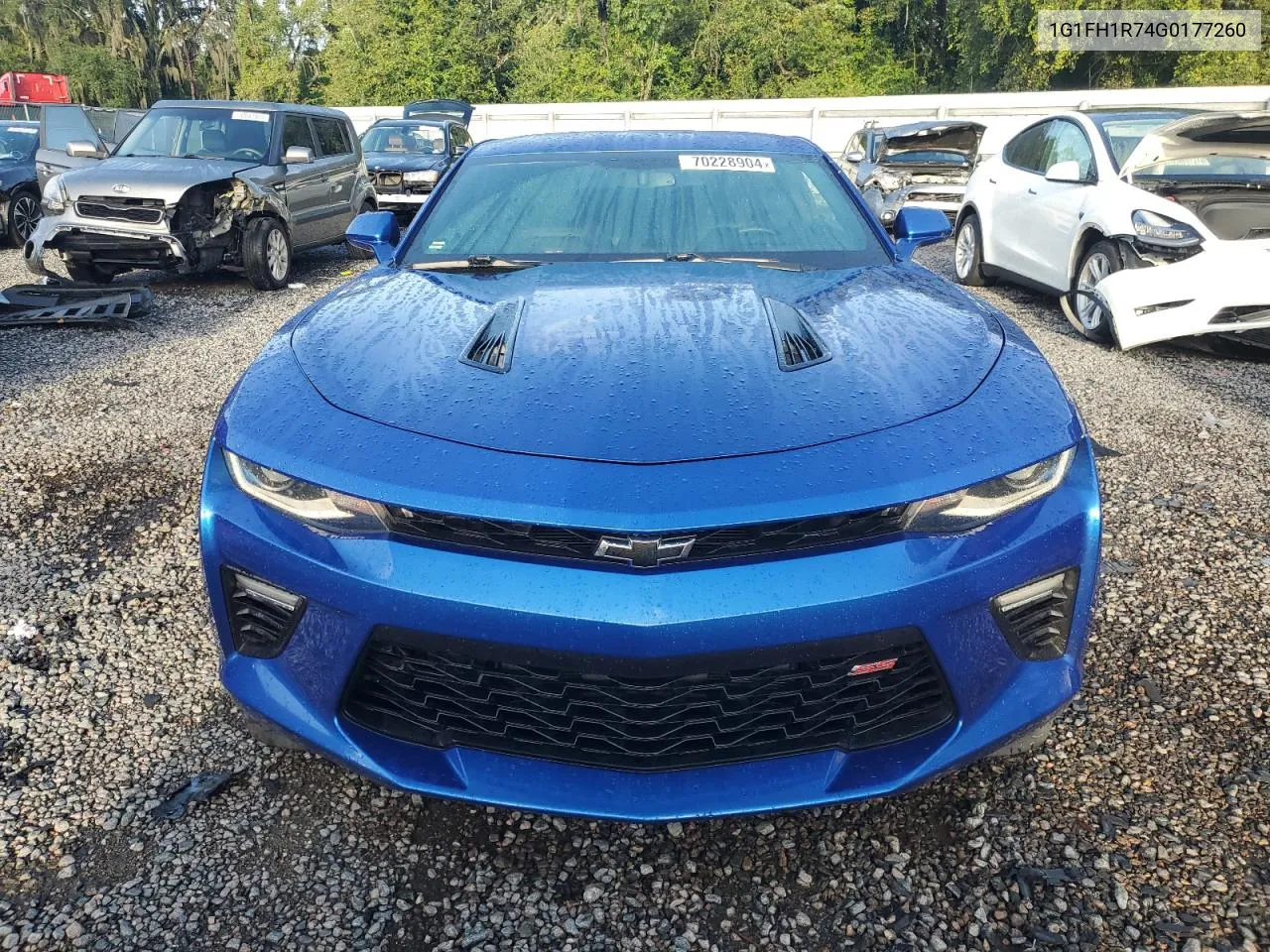 2016 Chevrolet Camaro Ss VIN: 1G1FH1R74G0177260 Lot: 70228904