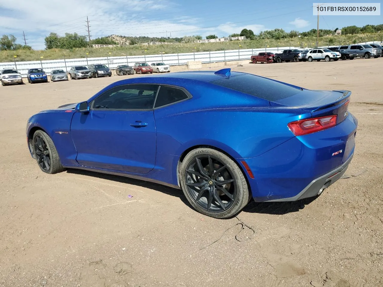 2016 Chevrolet Camaro Lt VIN: 1G1FB1RSXG0152689 Lot: 70578994