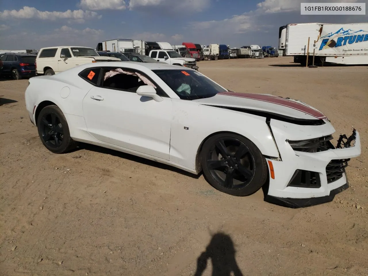 2016 Chevrolet Camaro Lt VIN: 1G1FB1RX0G0188676 Lot: 71724524