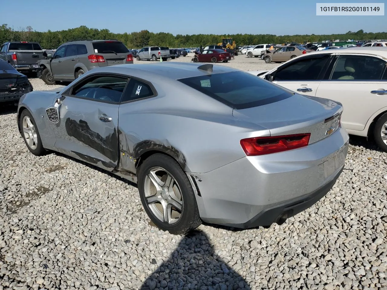 2016 Chevrolet Camaro Lt VIN: 1G1FB1RS2G0181149 Lot: 71836644